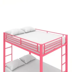 Full Over Full Celine Metal Bunk Bed - Room & Joy -Children Household Series GUEST 03ef1b0c bed4 4304 8a96 a2f611af483c