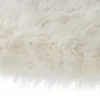 3' Faux Fur Round Kids' Rug White - Pillowfort™