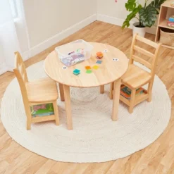 ECR4Kids Three Rung Ladderback Chairs With Storage, 2-Pack - Natural 16 ECR4Kids Three Rung Ladderback Chairs With Storage, 2-Pack - Natural -Children Household Series GUEST 079efd91 8c25 405e a7b4 6459e26d5341