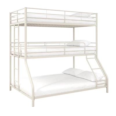Twin/Twin/Full Zeke Triple Metal Bunk Bed - Room & Joy 12 Twin/Twin/Full Zeke Triple Metal Bunk Bed - Room & Joy - Image 12