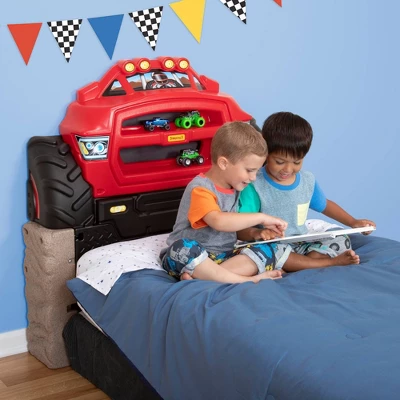 Kids' Headboard Extreme Monster Truck - Simplay3 1 Kids' Headboard Extreme Monster Truck - Simplay3