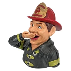 Design Toscano Fireman's Fund Die-Cast Iron Mechanical Coin Bank -Children Household Series GUEST 0a3b46be e032 4bae 87a3 11b3082b961b