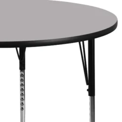Flash Furniture 48'' Round Thermal Laminate Activity Table - Standard Height Adjustable Legs -Children Household Series GUEST 0a770e22 5adb 4701 a061 da8ccd838047 1
