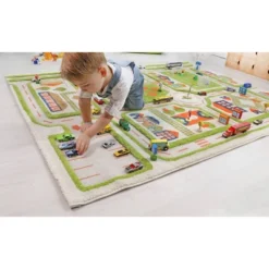52.5"x71" Traffic Green 3D Play Rug - IVI 25 52.5"x71" Traffic Green 3D Play Rug - IVI -Children Household Series GUEST 0ae76ecf b659 4c5c a58e 660e6e31d20f