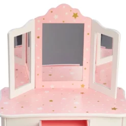 Fashion Twinkle Star Gisele Play Vanity Set Pink/White - Teamson Kids -Children Household Series GUEST 0c149566 f47b 46dc 8f41 48e74f4c1359
