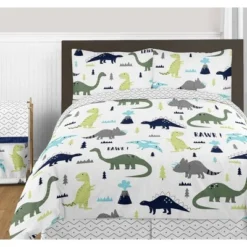 4pc Mod Dinosaur Art Prints Set - Sweet Jojo Designs -Children Household Series GUEST 0c1e71a7 6c9a 496b 9a80 4165bf950f97