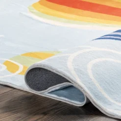 NuLOOM Annelie Balloon Machine Washable Kids Area Rug -Children Household Series GUEST 0d79bd23 e58b 452e 9a1c e5317602815c
