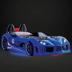 Twin Tarryton Car Bed With LED Lights And Sound - MiBasics -Children Household Series GUEST 0dd65522 2b64 4aa7 8f7c 950adc679c31