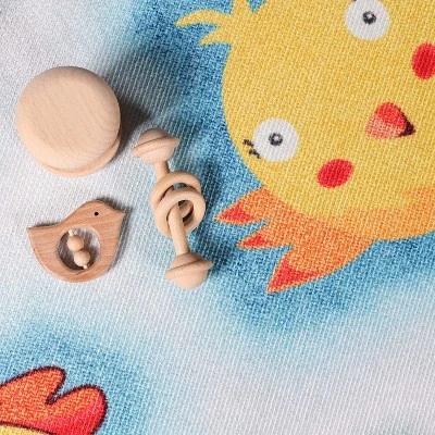 Playtime Numbers Vibrant Kids Indoor Area Rug By Blue Nile Mills 4 Playtime Numbers Vibrant Kids Indoor Area Rug By Blue Nile Mills - Image 4