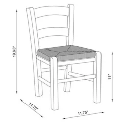 Set Of 2 Rathel Kids' Chairs - Linon -Children Household Series GUEST 0ed909c7 9b99 46d8 8d76 bca12262c561