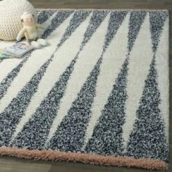 Andreja Striped Shag Kids' Rug - Balta Rugs 7 Andreja Striped Shag Kids' Rug - Balta Rugs -Children Household Series GUEST 0fa932e4 ebf4 4271 a4b9 bbe7704f20b0