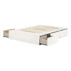 Queen Fusion 6 Drawer Platform Bed - South Shore -Children Household Series GUEST 101ae9f6 c7a4 4d12 8f6d abda4e964dcd