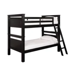 Justin Twin Over Twin Bunk Bed - Powell -Children Household Series GUEST 1294a2cf a836 4691 a837 e14f0c292f43