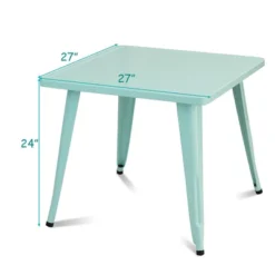 Costway Kids Steel 27'' Square Table Children Play Learn Activity Table Indoor Outdoor 12 Costway Kids Steel 27'' Square Table Children Play Learn Activity Table Indoor Outdoor -Children Household Series GUEST 1559f69f 6643 46f0 95bb 82f5ef24ab93
