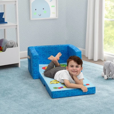 Delta Children Kids' CoComelon Cozee 2-in-1 Convertible Flip-Out Chair 2 Delta Children Kids' CoComelon Cozee 2-in-1 Convertible Flip-Out Chair - Image 2