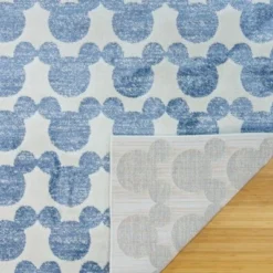 Disney Mickey Mouse Barcelona 7'10"x10' Indoor Area Rug Blue -Children Household Series GUEST 17f3e99b ab42 4da9 a9a4 5d61439ca0b7