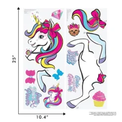 JoJo Siwa's Unicorn Wall Decal - Decalcomania -Children Household Series GUEST 18245060 5548 4f65 87d7 e356e95dd4d6