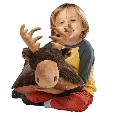 Sweet Scented Chocolate Moose Large - Pillow Pets 2 Sweet Scented Chocolate Moose Large - Pillow Pets - Image 2