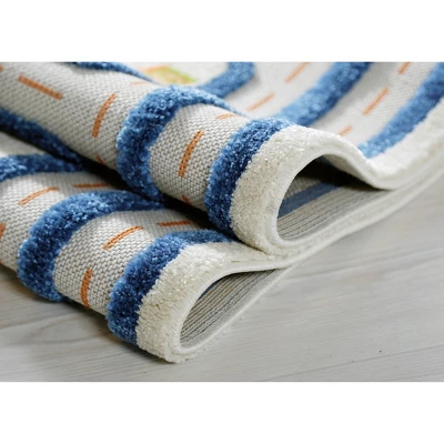 39"x59" Traffic Blue 3D Play Rug - IVI 10 39"x59" Traffic Blue 3D Play Rug - IVI - Image 10