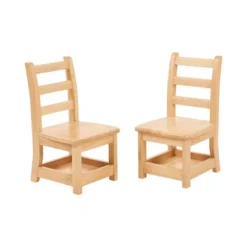 ECR4Kids Three Rung Ladderback Chairs With Storage, 2-Pack - Natural 17 ECR4Kids Three Rung Ladderback Chairs With Storage, 2-Pack - Natural -Children Household Series GUEST 211d7e70 e102 41c6 bb38 e51d4a474782