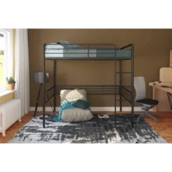 Full Metal Loft Bed - Room & Joy -Children Household Series GUEST 216b8ee7 9bc9 46dc bc27 a60685d90916