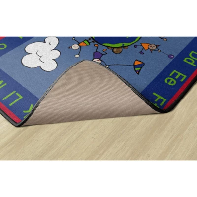 Flagship Carpets Happy World Welcome Mat, 3' X 5' 3 Flagship Carpets Happy World Welcome Mat, 3' X 5' - Image 3