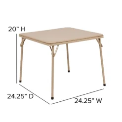 Flash Furniture Kids Folding Table -Children Household Series GUEST 21c136de 5d48 46c1 9bdf b78aea3574f5