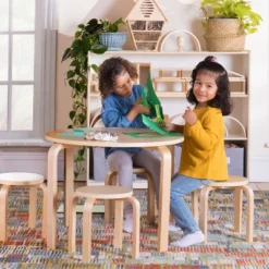 Guidecraft Nordic Toddler Table And Chair Set