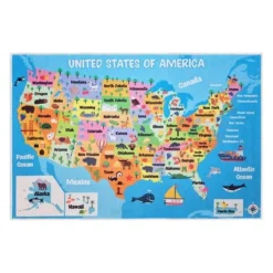 Educational Kids Cotton Rug For Playrooms, Kids Rooms, Classrooms -Children Household Series GUEST 22a1d25f 8cec 4c90 a09b 19350d3801ff