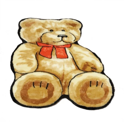 Walk On Me Faux Fur Super Soft Kids Teddy Bear Rug Tufted With Non-slip Backing Area Rug 5 Walk On Me Faux Fur Super Soft Kids Teddy Bear Rug Tufted With Non-slip Backing Area Rug - Image 5