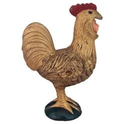 Design Toscano Canterbury Tales Chanticleer Rooster Cast Iron Mechanical Bank -Children Household Series GUEST 252f90e8 189f 4ebd b40f 0d2f114cf0a0