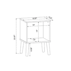 Modern Open Kids' Nightstand White - Pillowfort™ -Children Household Series GUEST 267cf4a6 4e9e 4a03 a6cb 30a9cd69eaaa