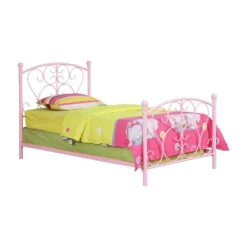 HOMES: Inside + Out Twin Allen Kids' Metal Bed - IoHOMES -Children Household Series GUEST 26e4d6e3 bd8f 4dd5 9a19 6e27e78b5a8f
