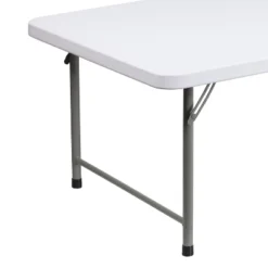 Flash Furniture 4.93-Foot Kid's Granite White Plastic Folding Table -Children Household Series GUEST 275557f5 d678 49cf b82e d7e16fd13045 1