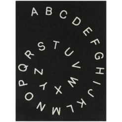 Alpha Alphabet Kids' Rug Black - Balta Rugs -Children Household Series GUEST 278cf9fa ef23 444b bee0 bcef136d01c6