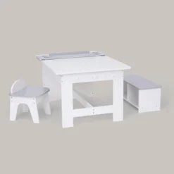 Fantasy Fields - Little Artist Monet Play Art Table Kids Furniture - White/Gray -Children Household Series GUEST 28ea43e6 e4f3 4631 9c50 01fbcd7582a8