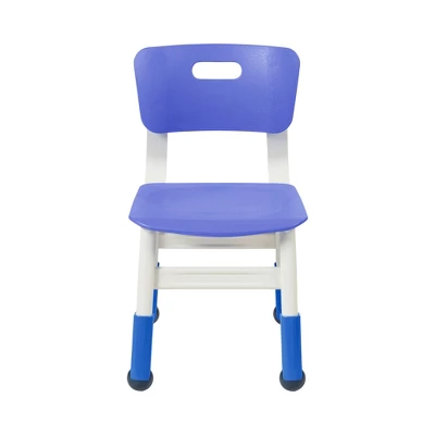 ECR4Kids Resin Classroom Chairs, Indoor Kids Seating With Adjustable Seat Height (2-Pack) 2 ECR4Kids Resin Classroom Chairs, Indoor Kids Seating With Adjustable Seat Height (2-Pack) - Image 2