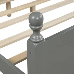 Twin Over Full Loft Bed With Cabinet - ModernLuxe -Children Household Series GUEST 2cc89100 1eb8 49d5 8907 27552126f49b