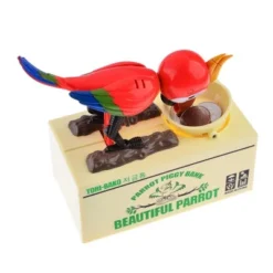 Ready! Set! Play! Link Parrot Bird Coin Saving Bank, Money Box For Girls & Boys -Children Household Series GUEST 2dab4e2e a07f 410d 8415 13eddeccaf37