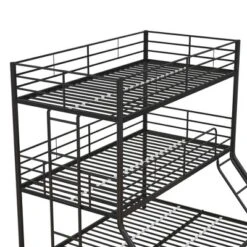 Twin/Twin/Full Zeke Triple Metal Bunk Bed - Room & Joy 15 Twin/Twin/Full Zeke Triple Metal Bunk Bed - Room & Joy -Children Household Series GUEST 2e2cb432 3b32 493e 8cdd a0c2b0574759