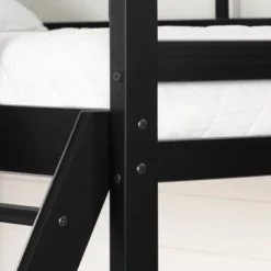 Induzy Solid Wood Bunk Beds Matte Black - South Shore -Children Household Series GUEST 2f17722b da3e 4400 9d69 59bd6d3f525e