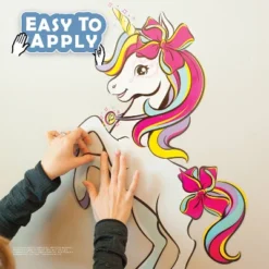 JoJo Siwa's Unicorn Wall Decal - Decalcomania -Children Household Series GUEST 30242f4a efa6 4120 9d93 a02b6672b808