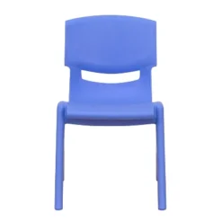 Emma And Oliver 4 Pack Plastic Stack School Chair With 12" Seat Height - Kids Chair -Children Household Series GUEST 305564a4 eab3 4ddf b77a 7877b16c43dc 1