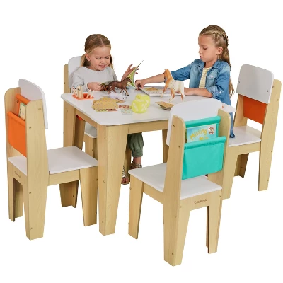 KidKraft Pocket Storage Table And Chair Set 6 KidKraft Pocket Storage Table And Chair Set - Image 6
