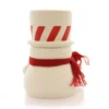 Bank Snowpinion Money Bags - 7.25 Inches - Christmas Snowman Department 56 - 4051103 - Porcelain - Off-White