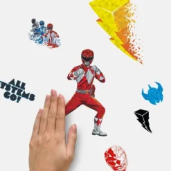 Power Rangers Peel And Stick Wall Decals - RoomMates -Children Household Series GUEST 343fd9a3 7a7c 4762 b8c9 8bcfc00d1fbd