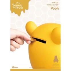 Disney Winnie The Pooh Large Vinyl Piggy Bank: Pooh (Piggy Bank) -Children Household Series GUEST 36565fc4 6e6c 4257 a6a0 e39f839d1f31