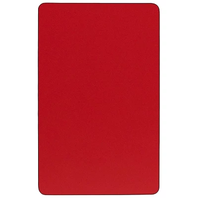 Emma And Oliver Mobile 30x72 Red HP Laminate Adjustable Activity Table 1 Emma And Oliver Mobile 30x72 Red HP Laminate Adjustable Activity Table