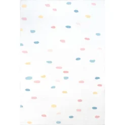 NuLOOM Calla Kids Polka Dot Nursery Or Playroom Area Rug -Children Household Series GUEST 37ec24e1 abd2 4bab 9abb e05e41d4f20d