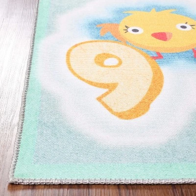 Playtime Numbers Vibrant Kids Indoor Area Rug By Blue Nile Mills 2 Playtime Numbers Vibrant Kids Indoor Area Rug By Blue Nile Mills - Image 2